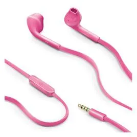 Celly UP100PK Verkabelter In-Ear-Kopfhörer und Ohrhörer Musik und Anrufe Rosa