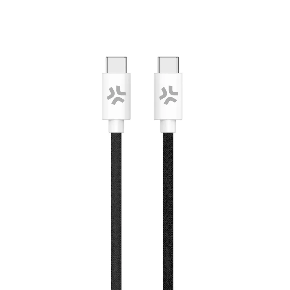 USB-C auf USB-C Geflochtenes Kabel 1,5 m Celly Schnellladen