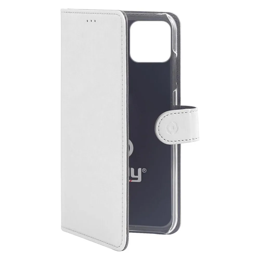 Celly Wally Handytasche 14,7 cm (5,8') Buchtasche Weiss