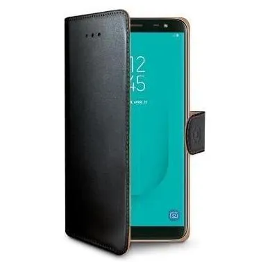 Celly WALLY758 Handytasche 14,2 cm (5,6') Pouch Case Schwarz (Samsung Galaxy J6 (2018))