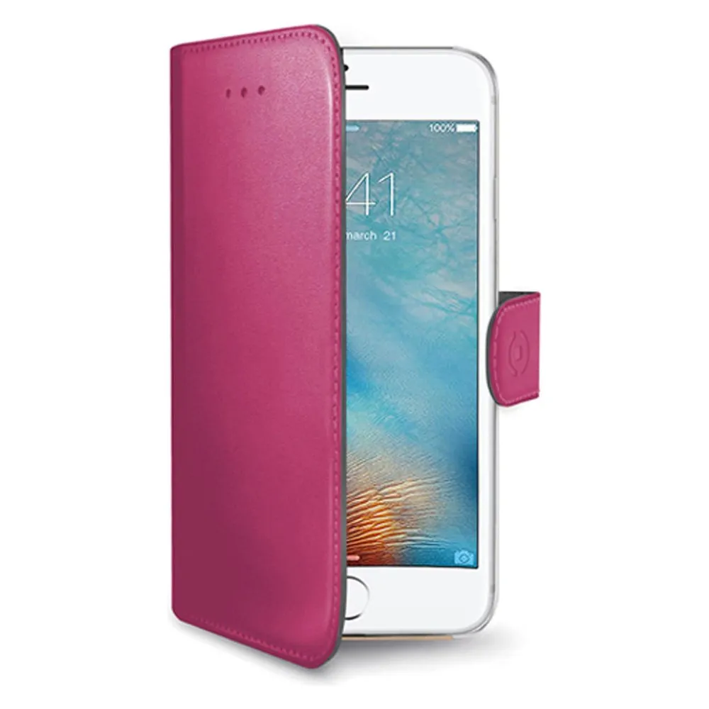 Celly Wally Handytasche 11,9 cm (4,7') Buchtasche Pink