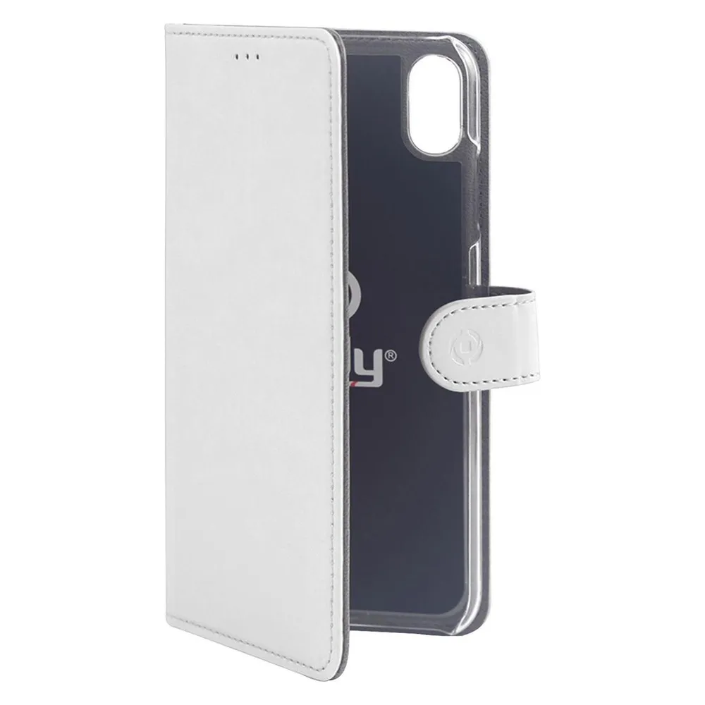 Celly Wally Handytasche 15,5 cm (6,1') Pouch case Weiss (Apple iPhone XR)