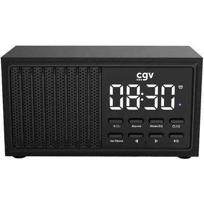 Tragebare Radio CGV BeBop FM Mini Bluetooth 5.3 Schwarz