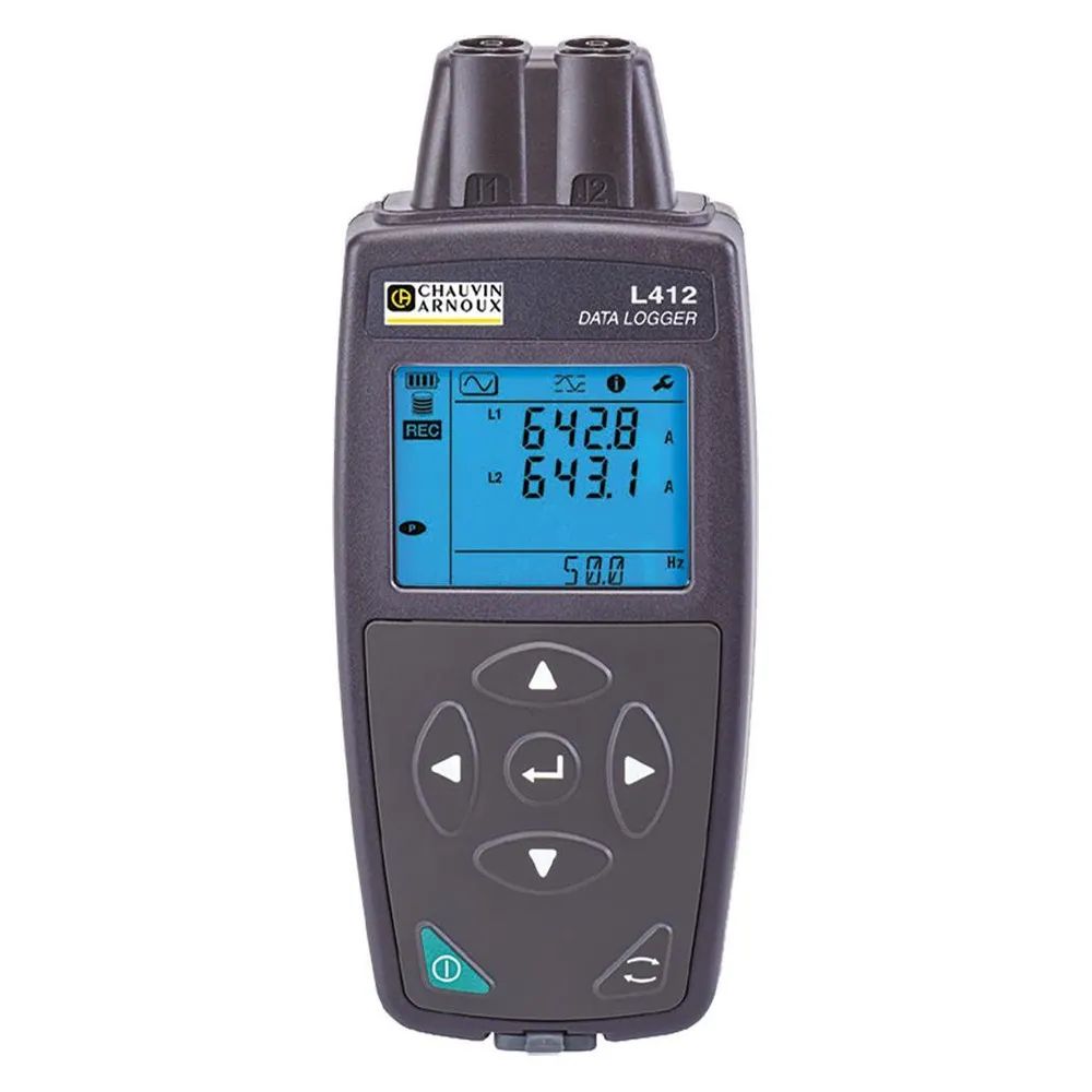 Chauvin Arnoux L412 Stromdatenlogger