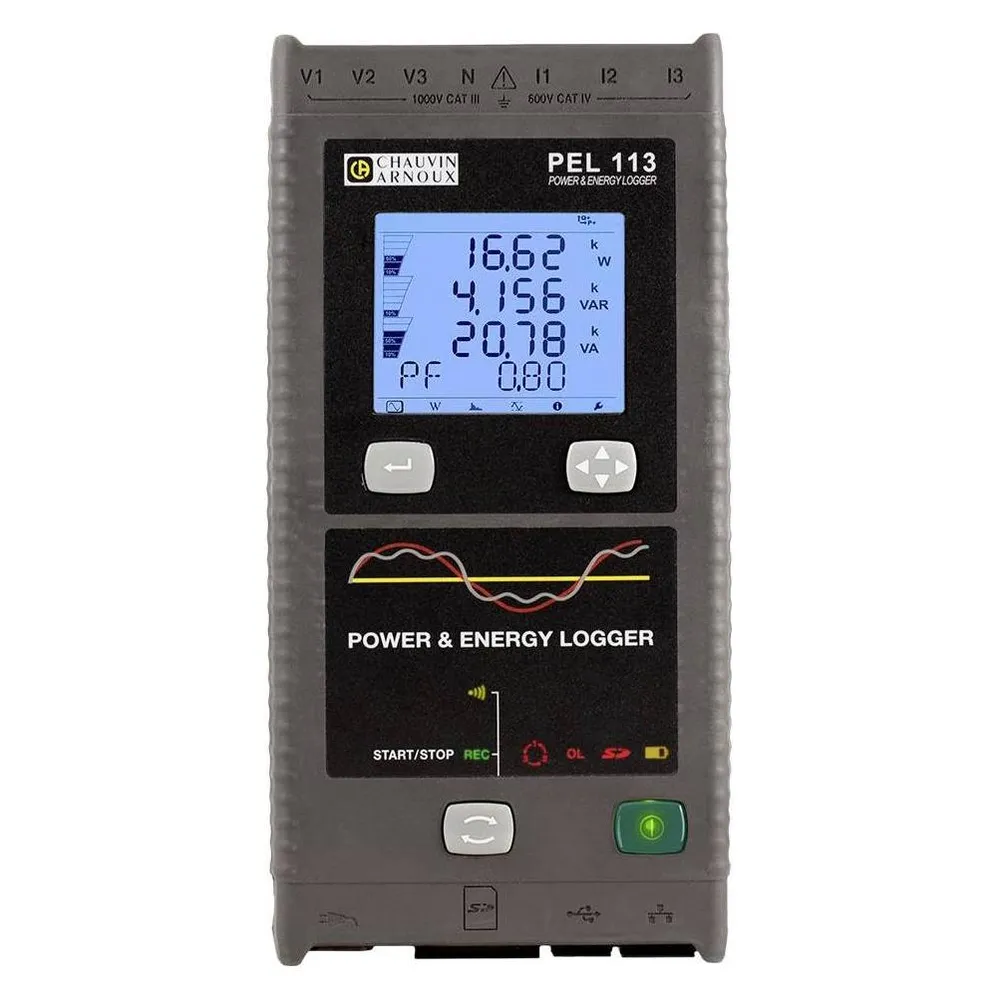 Chauvin Arnoux Leistungs-Energierecorder