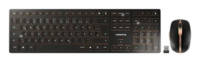 DW 9100 SLIM schwarz Maus-Tastatur-Set