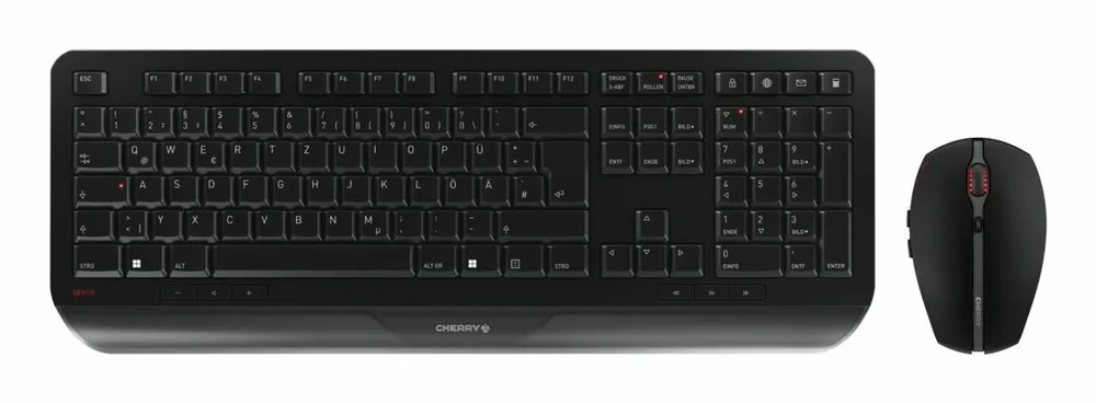 Gentix Desktop black (JD-7000DE-2) Maus-Tastatur-Set