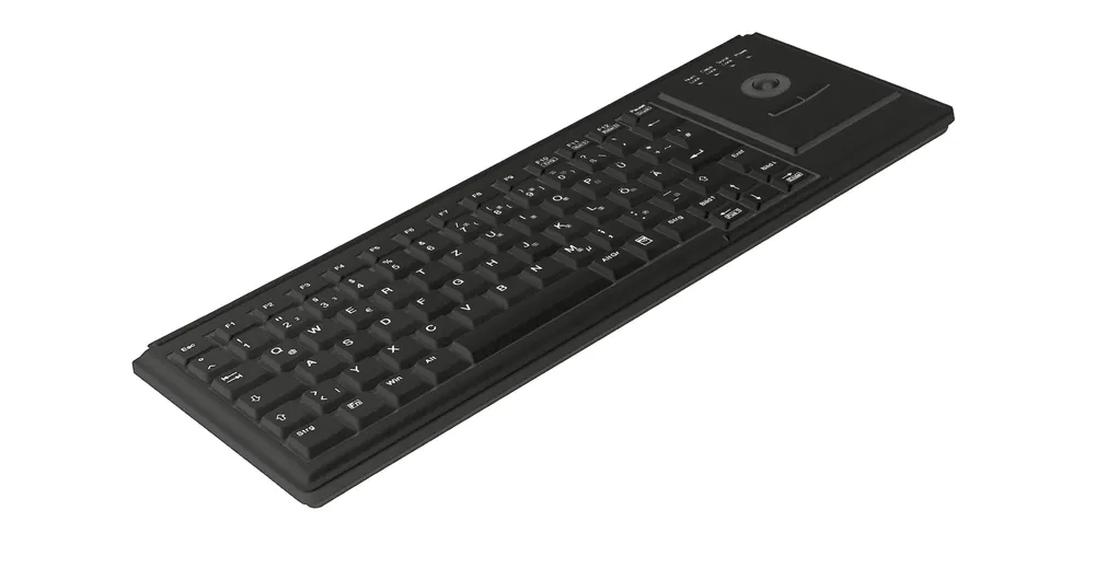 Cherry Industry 4.0 Compact Ultraflat Touchpad | ak-4400-gp-b/us | Tastatur - QWERTY
