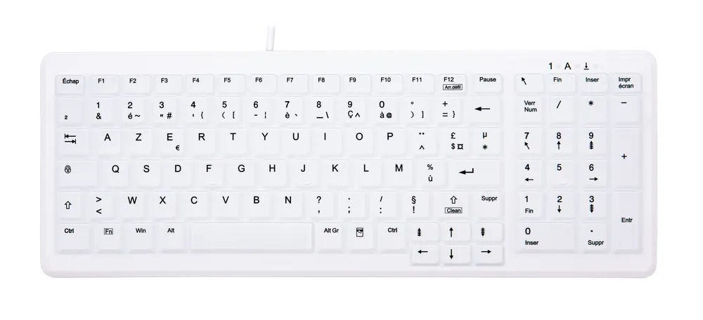 Cherry Active Key MedicalKey AK-C7000 | ak-c7000f-uvs-w/fr | Tastatur - USB