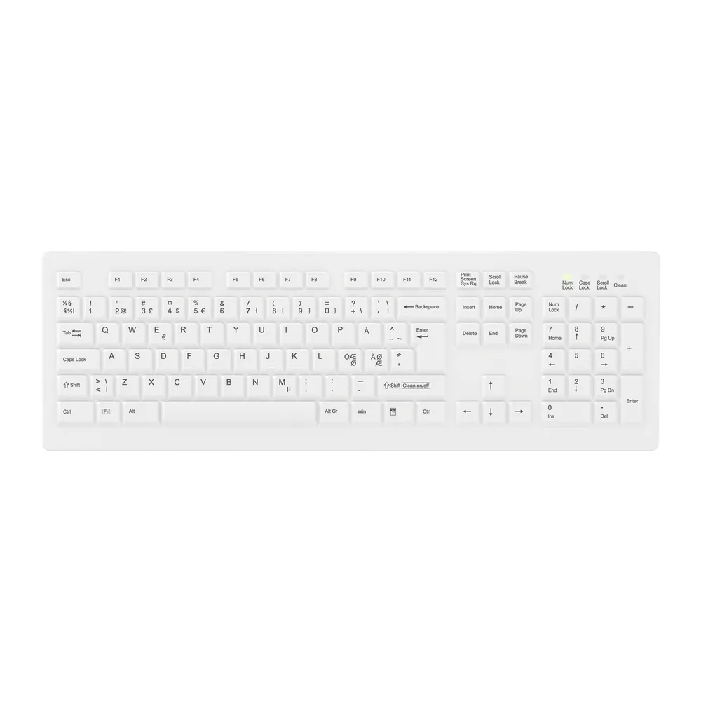 Cherry Active Key MedicalKey AK-C8100 | ak-c8100f-fus-w/nor | Tastatur - kabellos