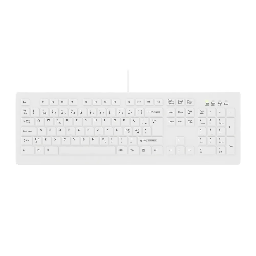 Cherry Active Key MedicalKey AK-C8100 | ak-c8100f-u1-w/nor | Tastatur - USB