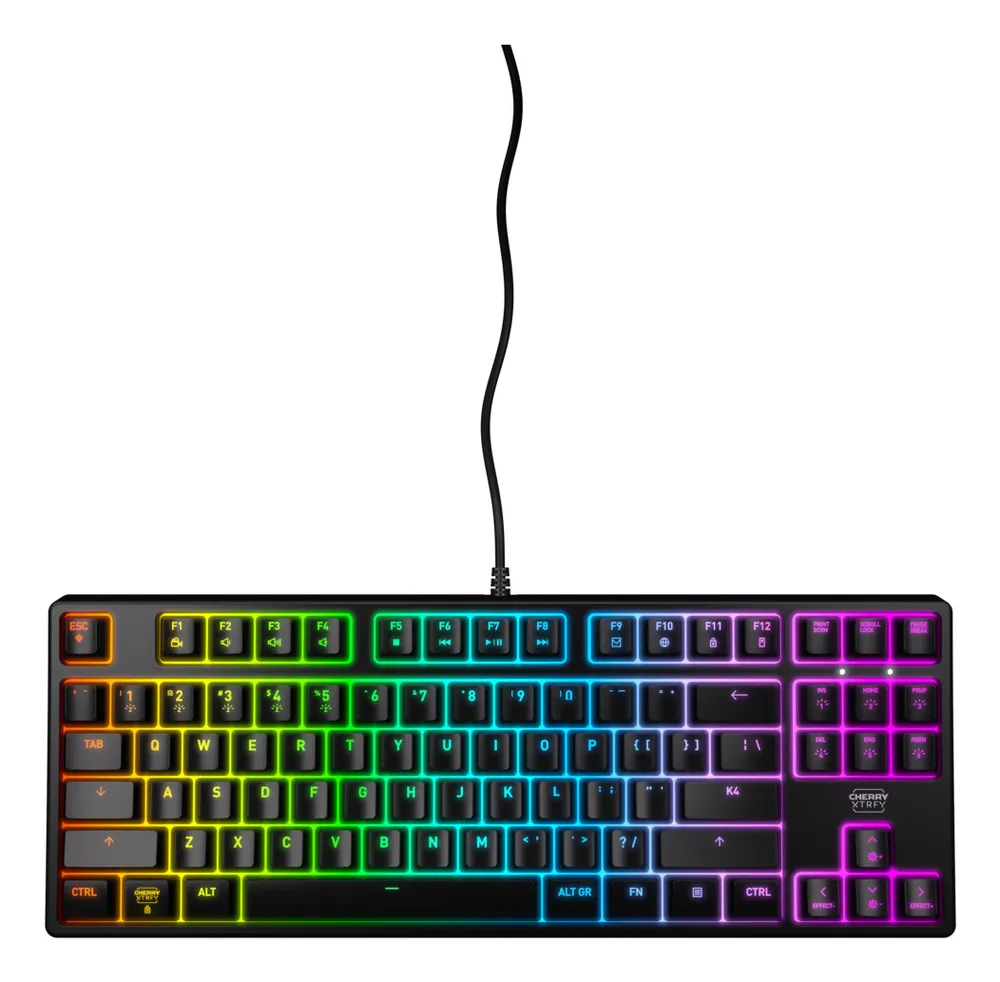 Cherry XTRFY K4V2 | cx-k4v2-rgb-tkl-r-us | Tastatur - mechanisch