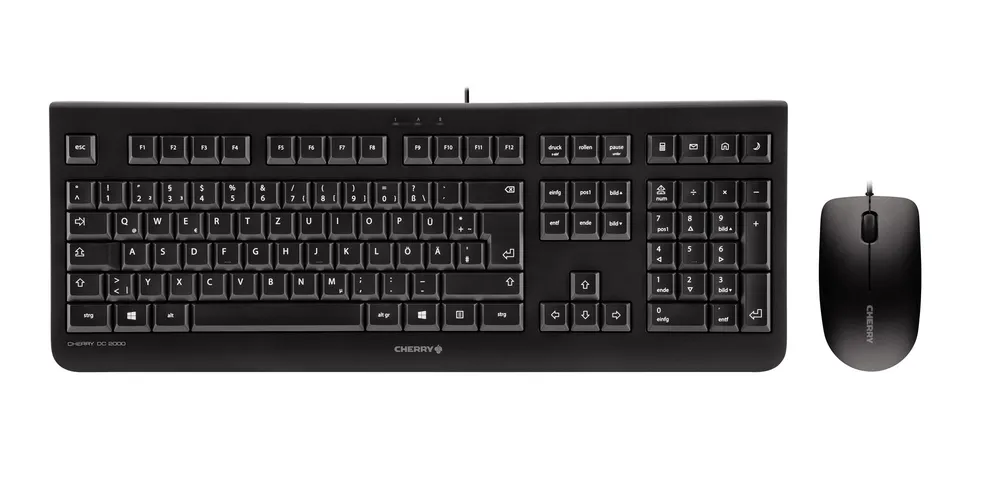 Cherry DC 2000 | jd-0800be-2 | Tastatur-und-Maus-Set - USB