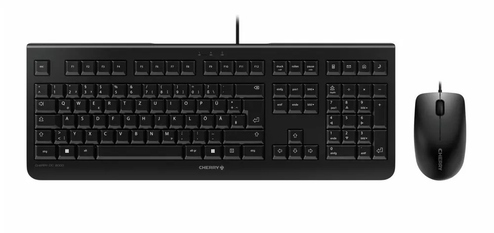 Cherry DC 2000 | jd-0800sl-2 | Tastatur-und-Maus-Set - 100%