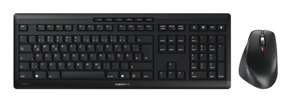 Cherry STREAM DESKTOP COMFORT | jd-8550de-2 | Tastatur-und-Maus-Set