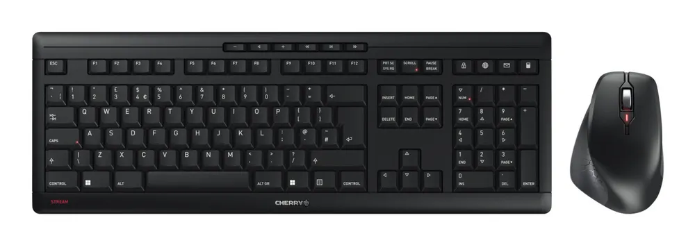 Cherry STREAM DESKTOP COMFORT | jd-8550gb-2 | Tastatur-und-Maus-Set