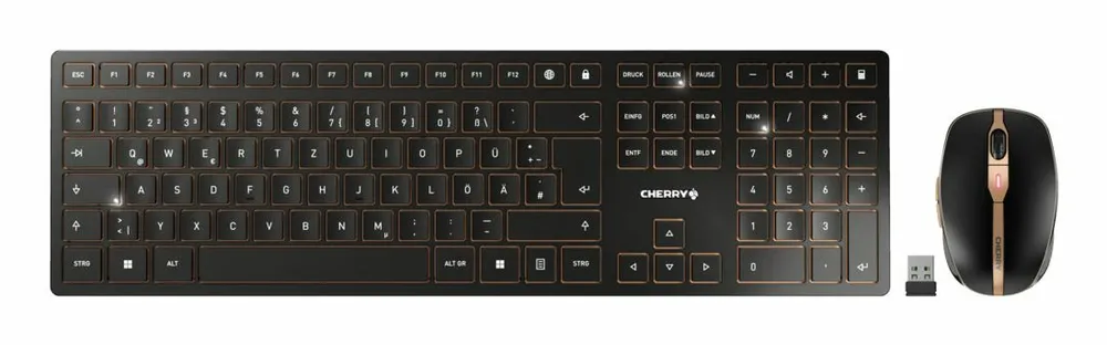 Cherry DW 9100 SLIM | jd-9100it-2 | Tastatur-und-Maus-Set