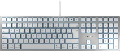 Cherry KC 6000 SLIM FOR MAC | jk-1610fr-1 | Tastatur - USB