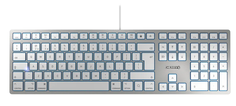 Cherry KC 6000 SLIM FOR MAC | jk-1610gb-1 | Tastatur - USB