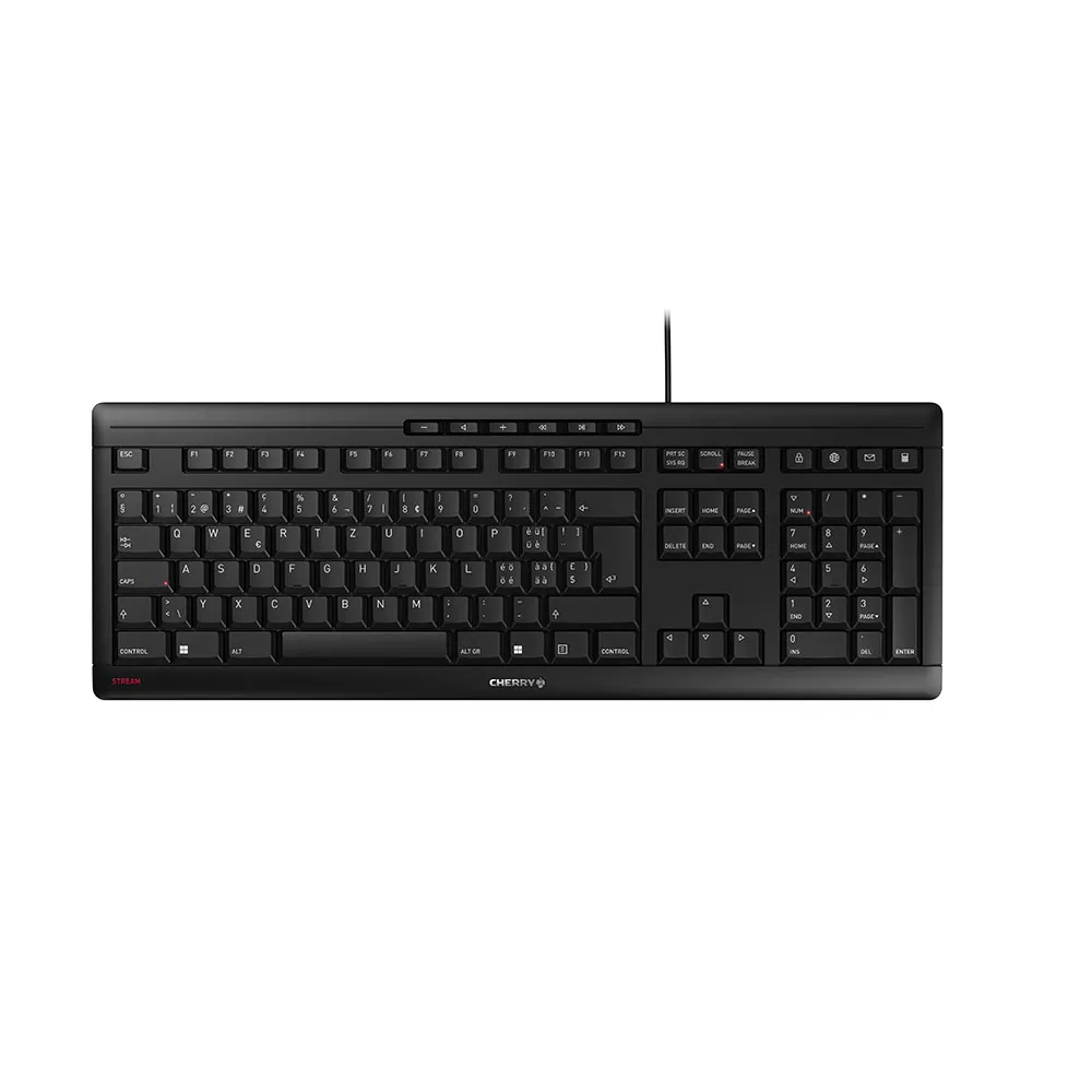 Cherry STREAM KEYBOARD | jk-8500ch-2 | Tastatur - USB