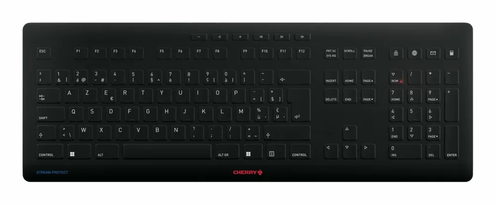Cherry STREAM PROTECT | jk-8552be-2 | Tastatur - kabellos
