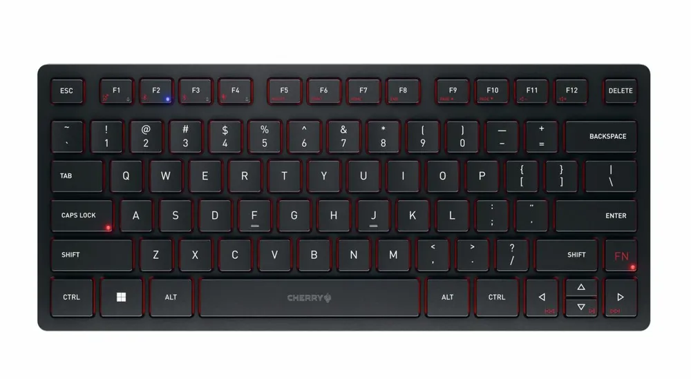Cherry KW 9200 MINI | jk-9250us-2 | Tastatur - kabellos