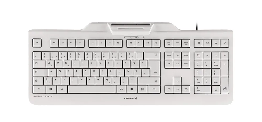 Cherry KC 1000 SC-Z | jk-a0100de-0-z- | Tastatur - USB