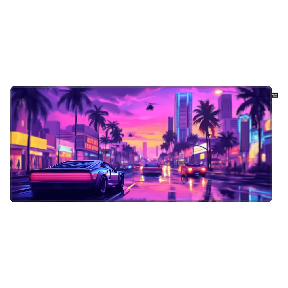 Mauspad CHERRY XTRFY GP5 Miami XL Mehrfarbig Stoff Gummi
