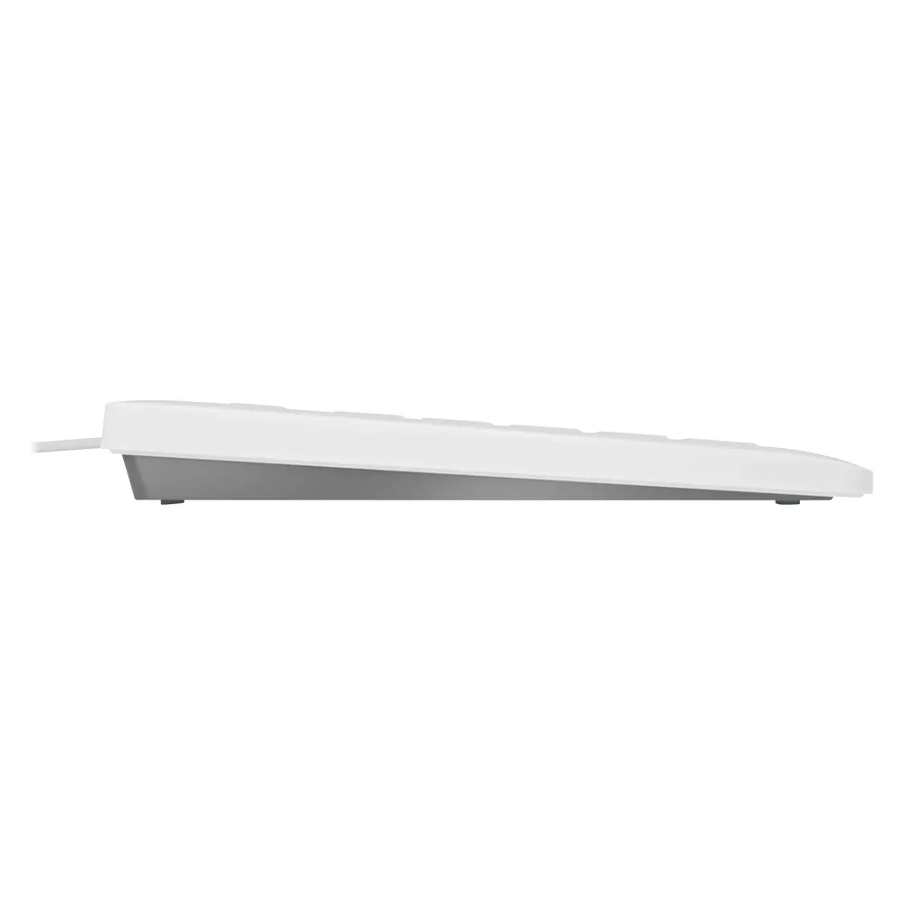 Cherry TAS STREAM PROTECT KEYBOARD Corded DE-Layout weiss