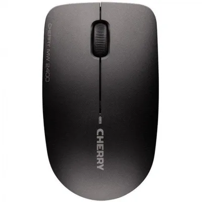 Ratón Cherry MW 2400 Kabellos 1200 DPI Schwarz Ambidextrous Nano-Empfänger