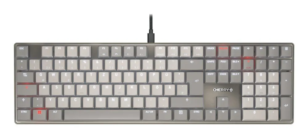 KC 500 MX LP Tastatur, Grau/Ivory