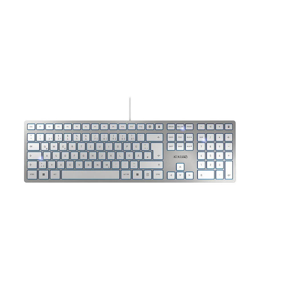 KC 6000 SLIM SILVER Tastatur