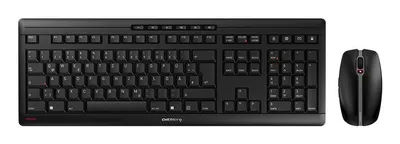 Stream Desktop schwarz Maus-Tastatur-Set