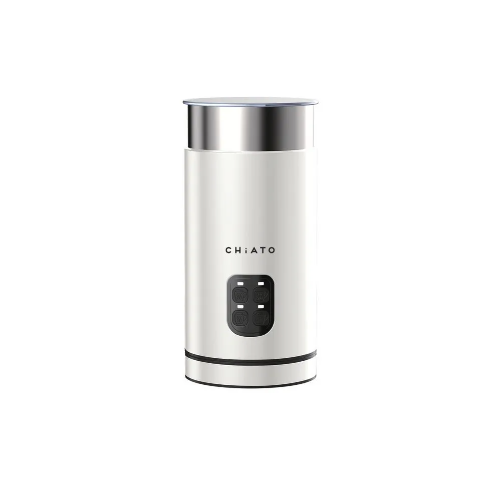CHiATO Milchaufschäumer CHiATO milkPLAY Elektrischer Milchaufschäumer - White