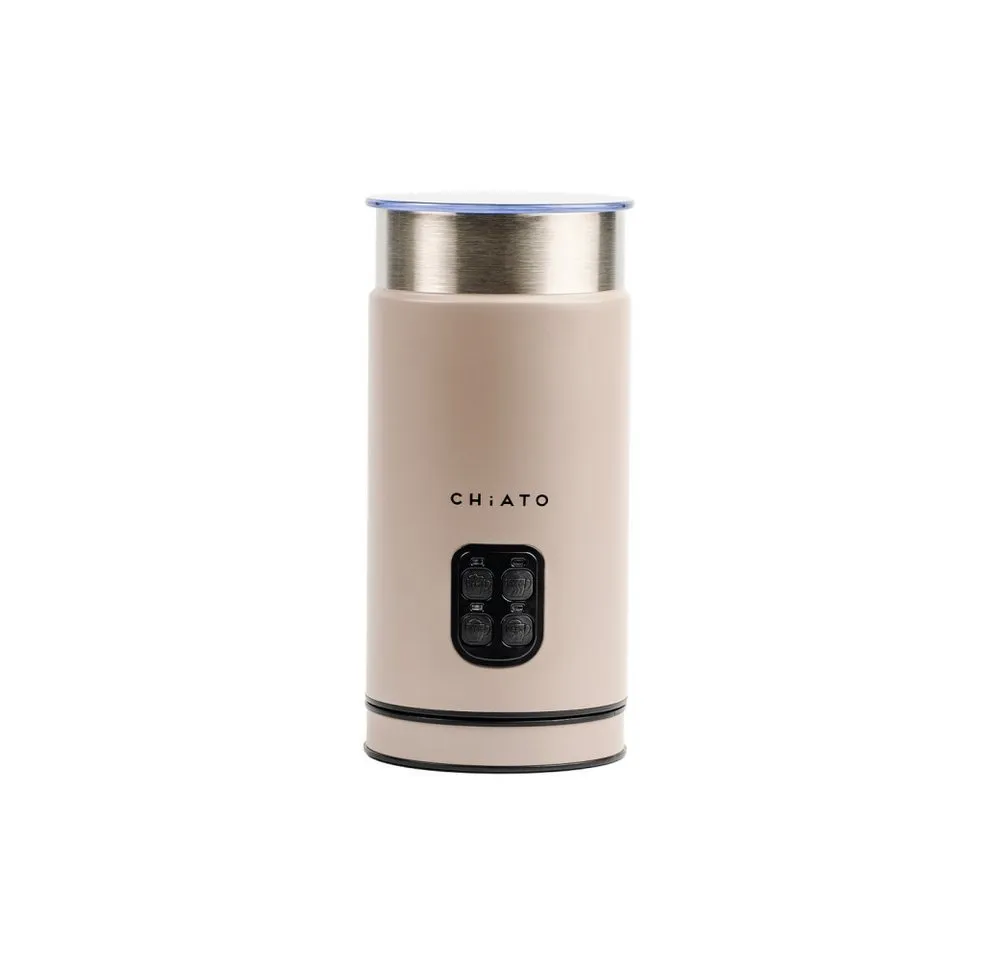 CHiATO Milchaufschäumer CHiATO milkPLAY Elektrischer Milchaufschäumer – Creme