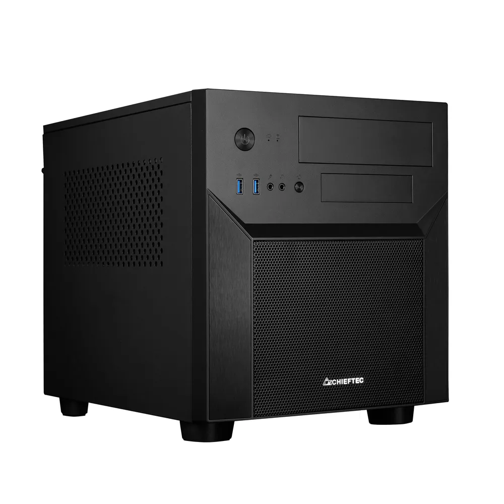 Gehäuse Chieftec CI-02B-OP Würfel micro ATX Schwarz