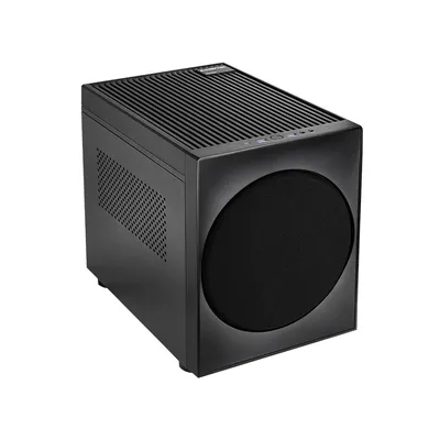 PC-Gehäuse Chieftec CI-03B-OP Cubo micro ATX Schwarz