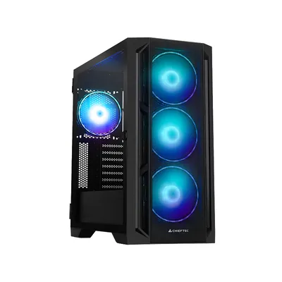 PC-Gehäuse Chieftec APEX LUMO Midi Tower Schwarz E-ATX RGB