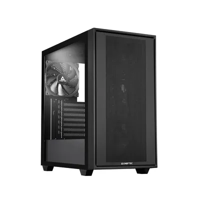 PC-Gehäuse Chieftec Night Hunter GS-03B-BLK-OP Schwarz Midi Tower ATX