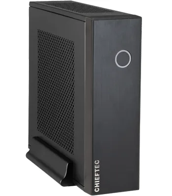 PC-Gehäuse Chieftec IX-03B-OP Mini Tower Schwarz Mini-ITX