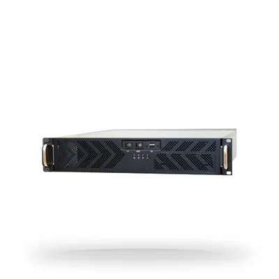 Gehäuse Chieftec UNC-210T-B Rack 2U ATX Micro ATX Schwarz 400W