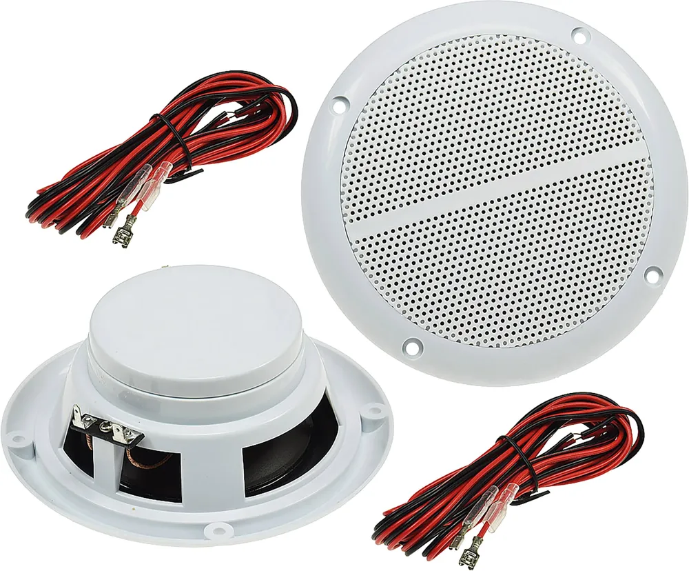 CHILITEC Einbaulautsprecher CT-50, für Außen, Wasserfest, 80 W, 2 Stück