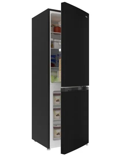 CHiQ Kühl-/Gefrierkombination CBM159LEBD, 144 cm hoch, 50 cm breit, 157L, 12 Jahre Garantie auf den Kompressor, LED-Innenbeleuchtung