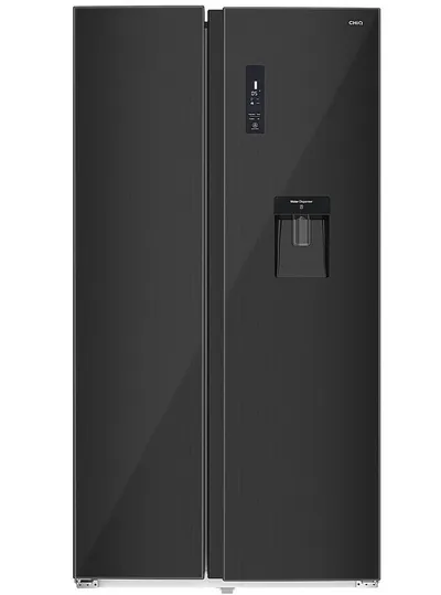 CHiQ Side-by-Side FSS559NEI42D, 177 cm hoch, 91.2 cm breit, Touchscreen Temperaturregelung, 12 Jahre Garantie für den Kompressor