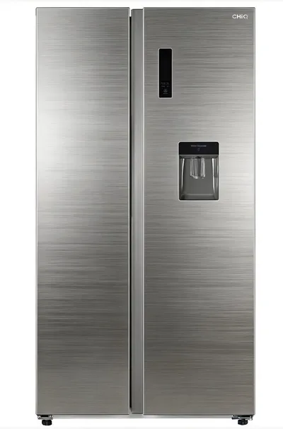 CHiQ Side-by-Side KMRF630NESE, 177 cm hoch, 91.2 cm breit, 12 Jahre Garantie für den Kompressor