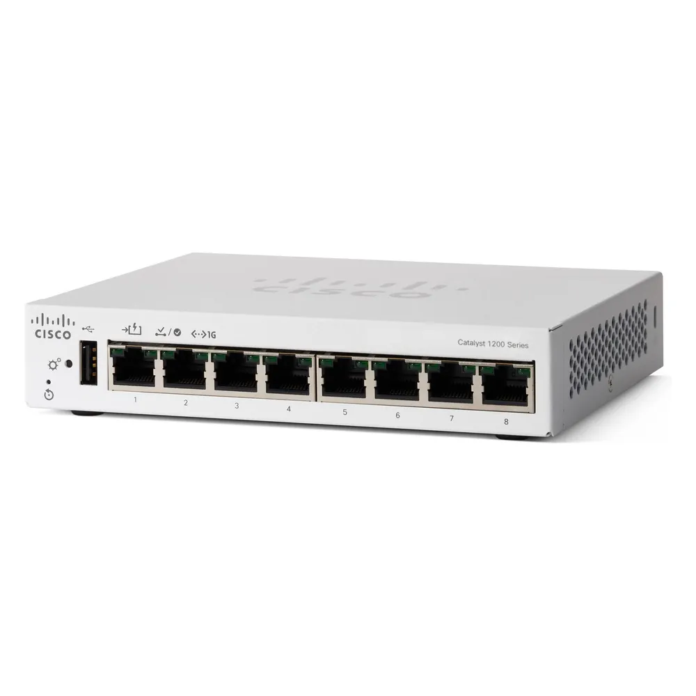 Switch Cisco C1200-8T-D 8 Ports Gigabit Ethernet Managed L2/L3