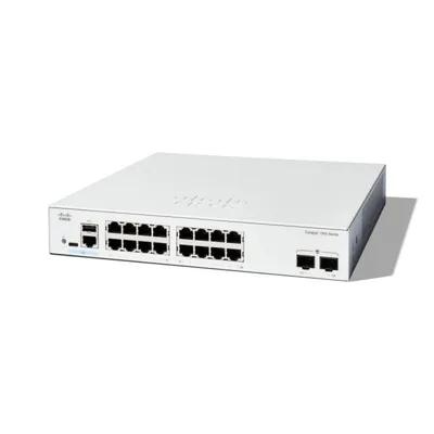 Switch Managed Cisco C1300-16T-2G 16x Gigabit Ethernet 2x SFP L2/L3 Switch