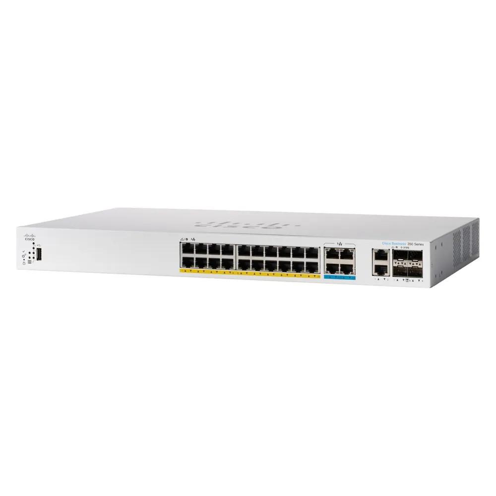 Switch Cisco Catalyst C1300-24MGP-4X Managed L2/L3 PoE Rack-Montage