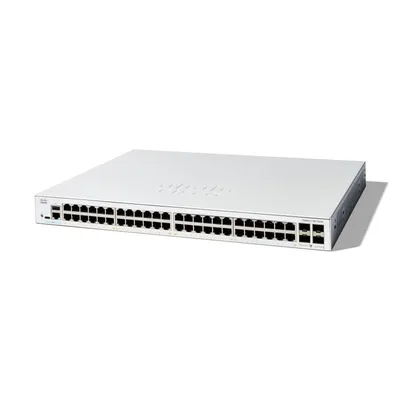 Cisco Switch 48 RJ-45 Ethernet 4 SFP L2/L3 1400 MHz 1024 MB AC Weißmetall