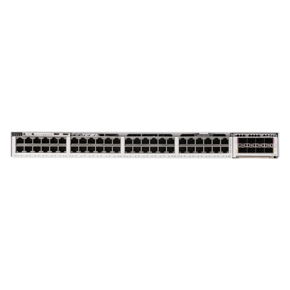 Switch Cisco Catalyst C9350-48P Managed L3 PoE 48 Ports 1U